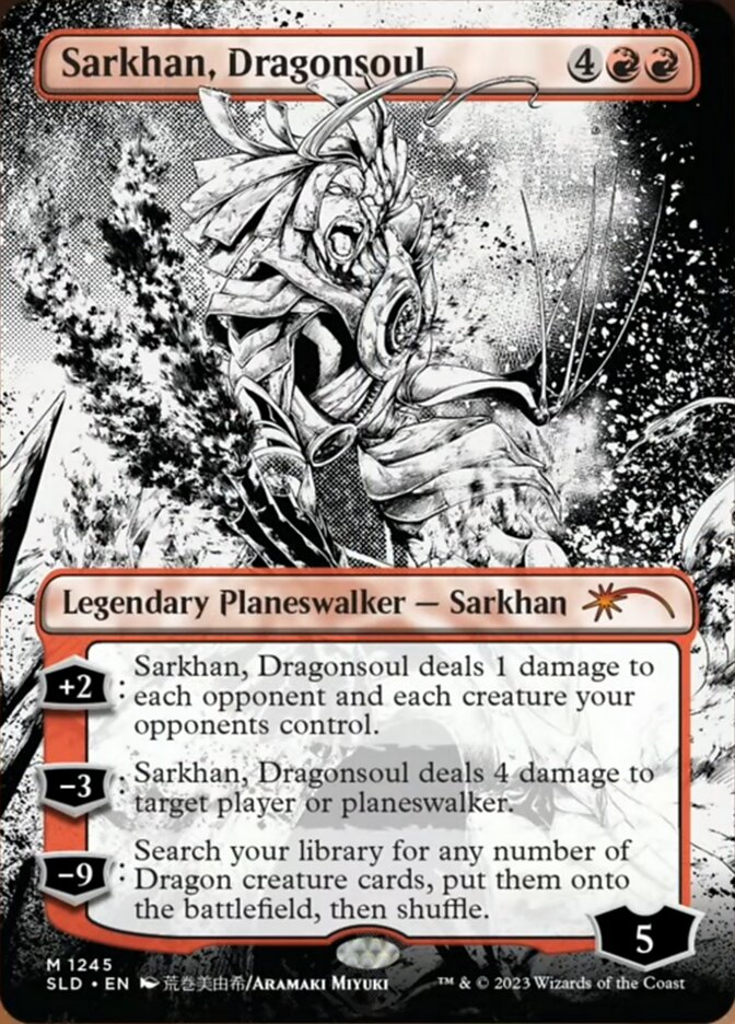 Sarkhan, Dragonsoul (Borderless) [Secret Lair Drop Series] | Dragon's Lair Comics and Fantasy Houston TX