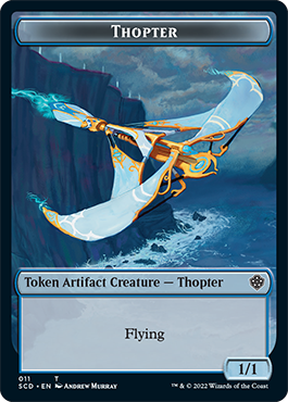 Pegasus // Thopter Double-Sided Token [Starter Commander Decks] | Dragon's Lair Comics and Fantasy Houston TX