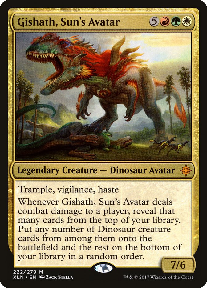 Gishath, Sun's Avatar [Ixalan] | Dragon's Lair Comics and Fantasy Houston TX