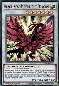 Black Rose Moonlight Dragon [LDS2-EN112] Ultra Rare | Dragon's Lair Comics and Fantasy Houston TX