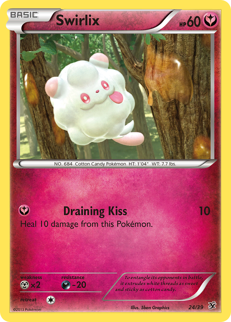 Swirlix (24/39) [XY: Kalos Starter Set] | Dragon's Lair Comics and Fantasy Houston TX