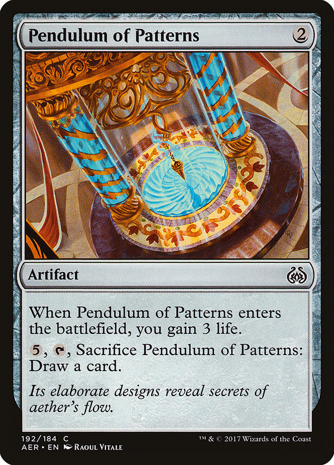 Pendulum of Patterns [Aether Revolt] | Dragon's Lair Comics and Fantasy Houston TX