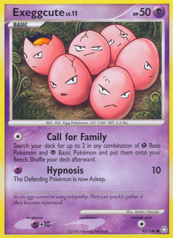 Exeggcute (93/146) [Diamond & Pearl: Legends Awakened] | Dragon's Lair Comics and Fantasy Houston TX