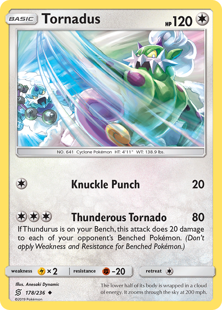 Tornadus (178/236) [Sun & Moon: Unified Minds] | Dragon's Lair Comics and Fantasy Houston TX