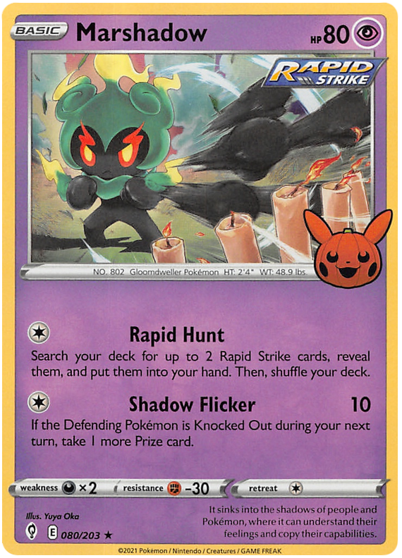 Marshadow (080/203) [Trick or Trade 2023] | Dragon's Lair Comics and Fantasy Houston TX