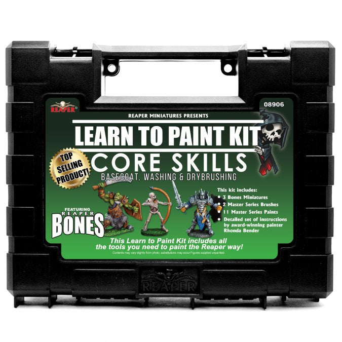 Reaper Learn to Paint Kit: Core Skills | Dragon's Lair Comics and Fantasy Houston TX