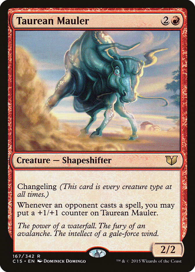 Taurean Mauler [Commander 2015] | Dragon's Lair Comics and Fantasy Houston TX