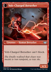 Voltaic Visionary // Volt-Charged Berserker [Innistrad: Crimson Vow] | Dragon's Lair Comics and Fantasy Houston TX