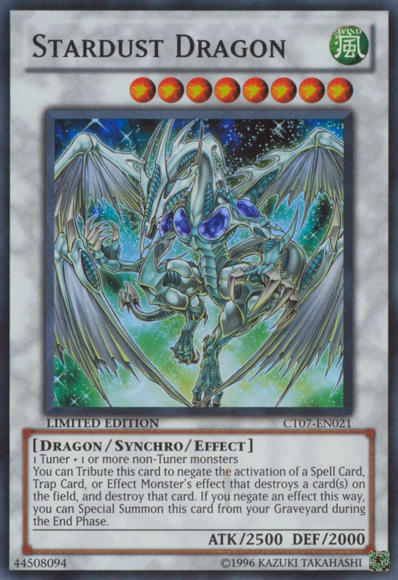 Stardust Dragon [CT07-EN021] Super Rare | Dragon's Lair Comics and Fantasy Houston TX