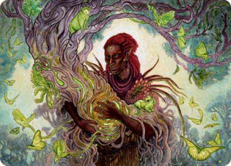 Circle of Dreams Druid Art Card [Dungeons & Dragons: Adventures in the Forgotten Realms Art Series] | Dragon's Lair Comics and Fantasy Houston TX