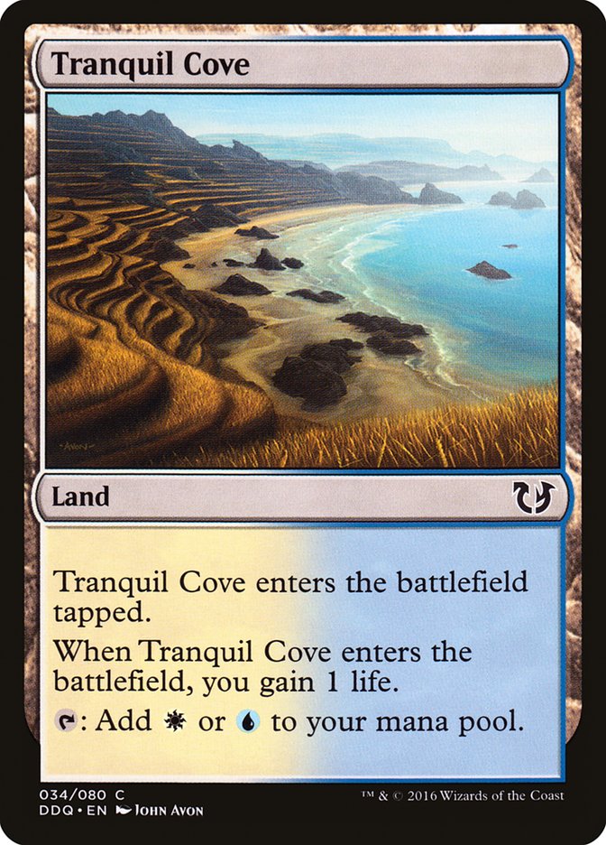 Tranquil Cove [Duel Decks: Blessed vs. Cursed] | Dragon's Lair Comics and Fantasy Houston TX