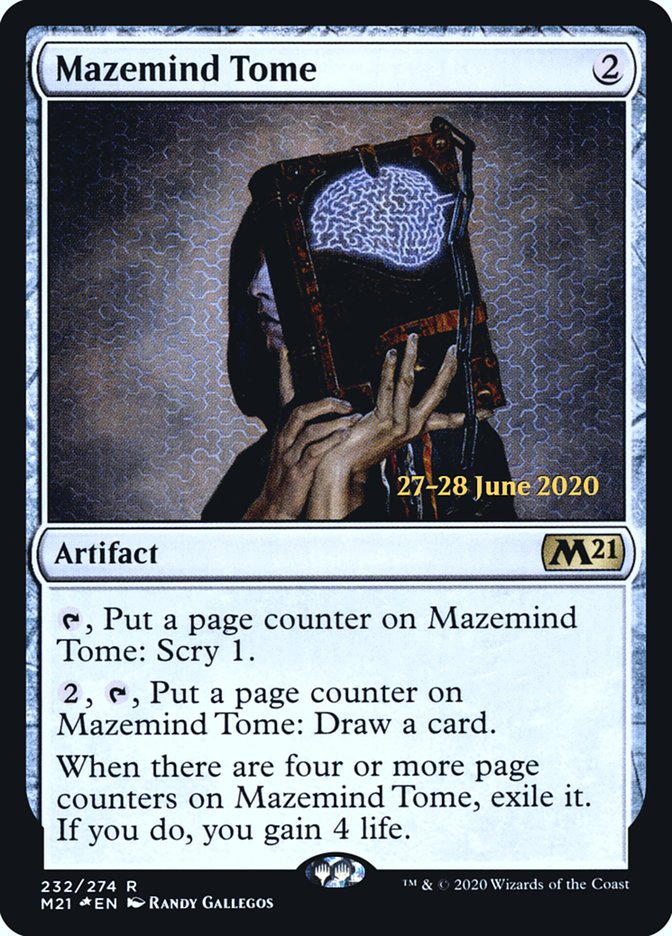 Mazemind Tome [Core Set 2021 Prerelease Promos] | Dragon's Lair Comics and Fantasy Houston TX