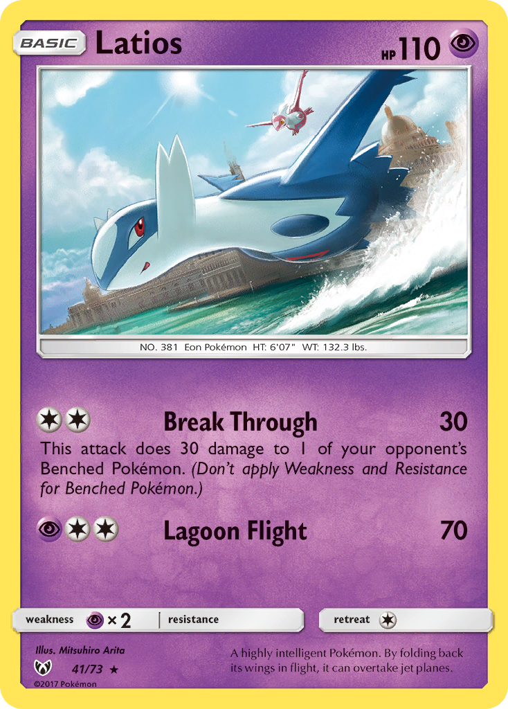 Latios (41/73) [Sun & Moon: Shining Legends] | Dragon's Lair Comics and Fantasy Houston TX