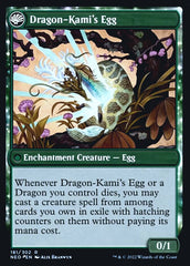 The Dragon-Kami Reborn // Dragon-Kami's Egg [Kamigawa: Neon Dynasty Prerelease Promos] | Dragon's Lair Comics and Fantasy Houston TX