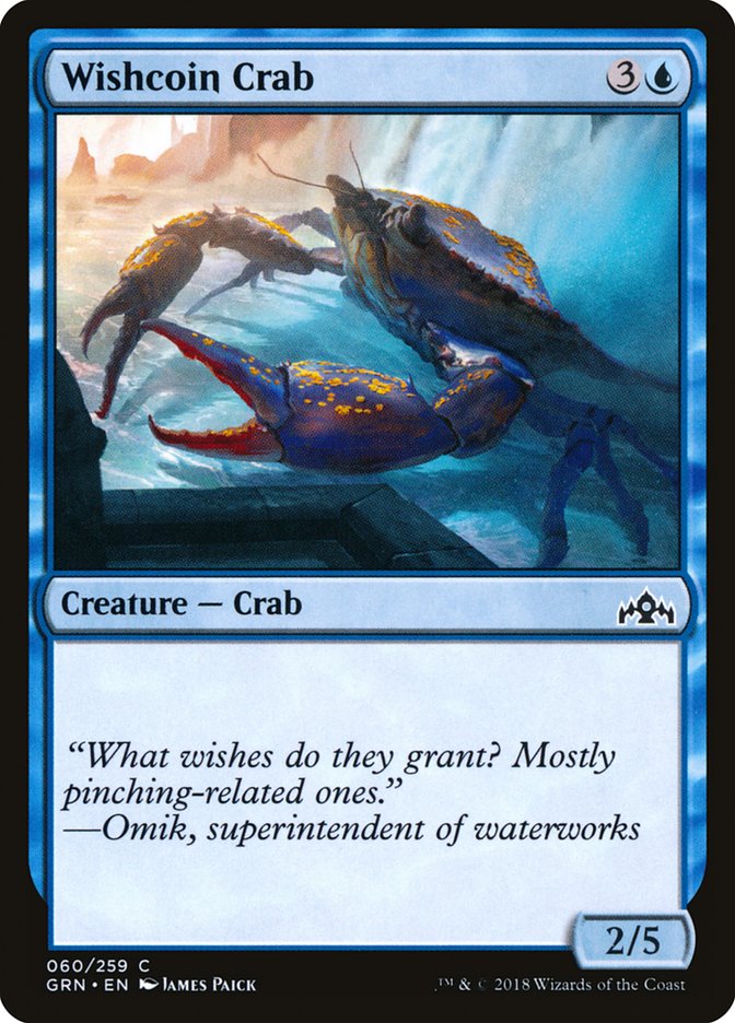 Wishcoin Crab [Guilds of Ravnica] | Dragon's Lair Comics and Fantasy Houston TX