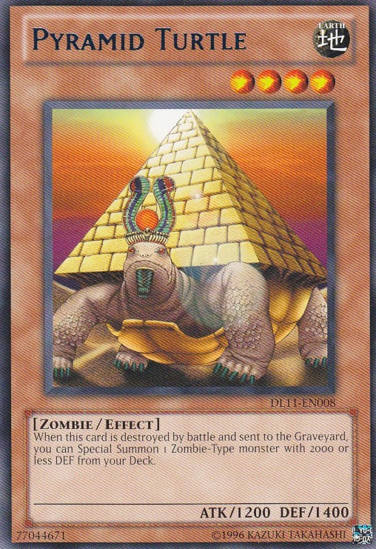 Pyramid Turtle (Blue) [DL11-EN008] Rare | Dragon's Lair Comics and Fantasy Houston TX