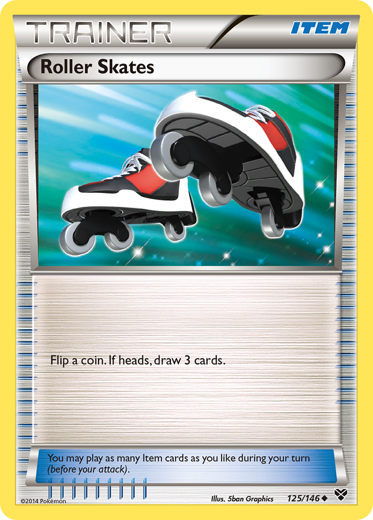 Roller Skates (125/146) [XY: Base Set] | Dragon's Lair Comics and Fantasy Houston TX