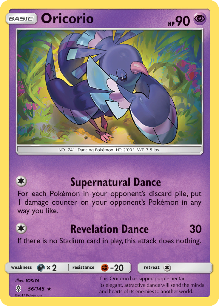 Oricorio (56/145) [Sun & Moon: Guardians Rising] | Dragon's Lair Comics and Fantasy Houston TX