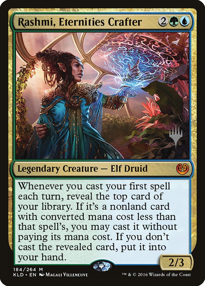 Rashmi, Eternities Crafter (Promo Pack) [Kaladesh Promos] | Dragon's Lair Comics and Fantasy Houston TX