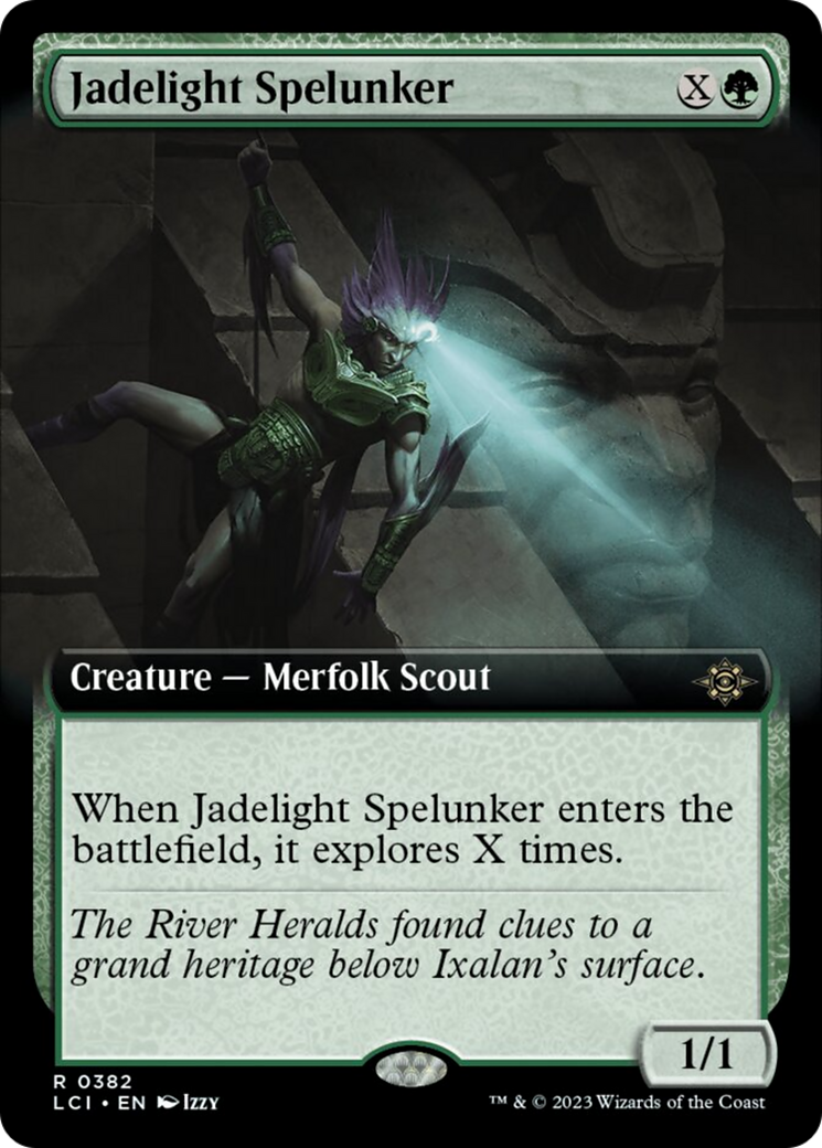 Jadelight Spelunker (Extended Art) [The Lost Caverns of Ixalan] | Dragon's Lair Comics and Fantasy Houston TX