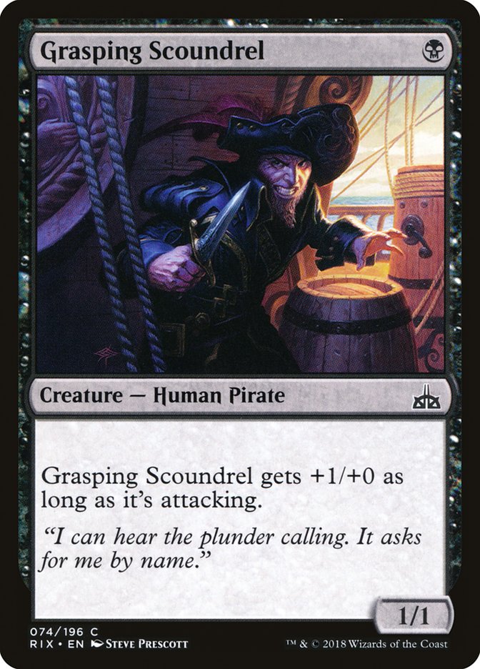 Grasping Scoundrel [Rivals of Ixalan] | Dragon's Lair Comics and Fantasy Houston TX