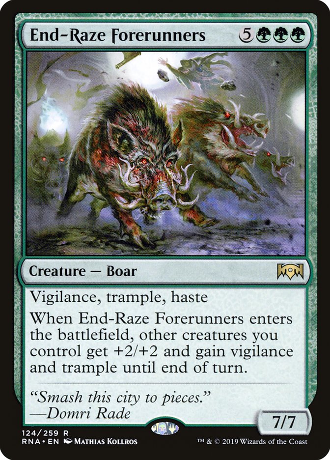 End-Raze Forerunners [Ravnica Allegiance] | Dragon's Lair Comics and Fantasy Houston TX