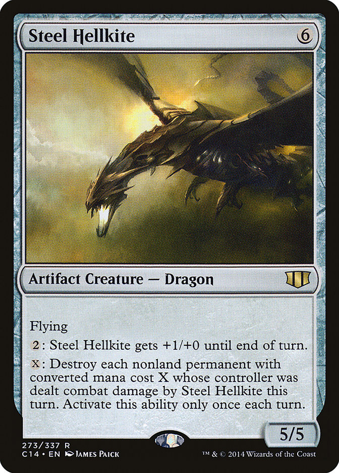 Steel Hellkite [Commander 2014] | Dragon's Lair Comics and Fantasy Houston TX