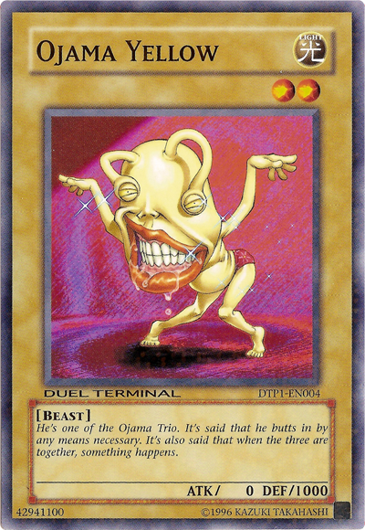 Ojama Yellow [DTP1-EN004] Common | Dragon's Lair Comics and Fantasy Houston TX