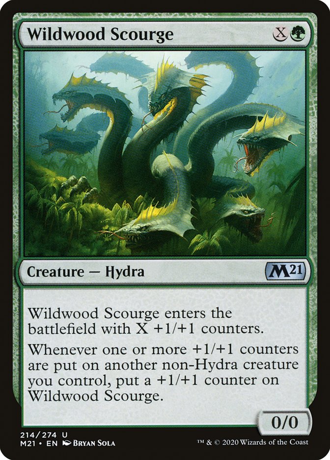 Wildwood Scourge [Core Set 2021] | Dragon's Lair Comics and Fantasy Houston TX