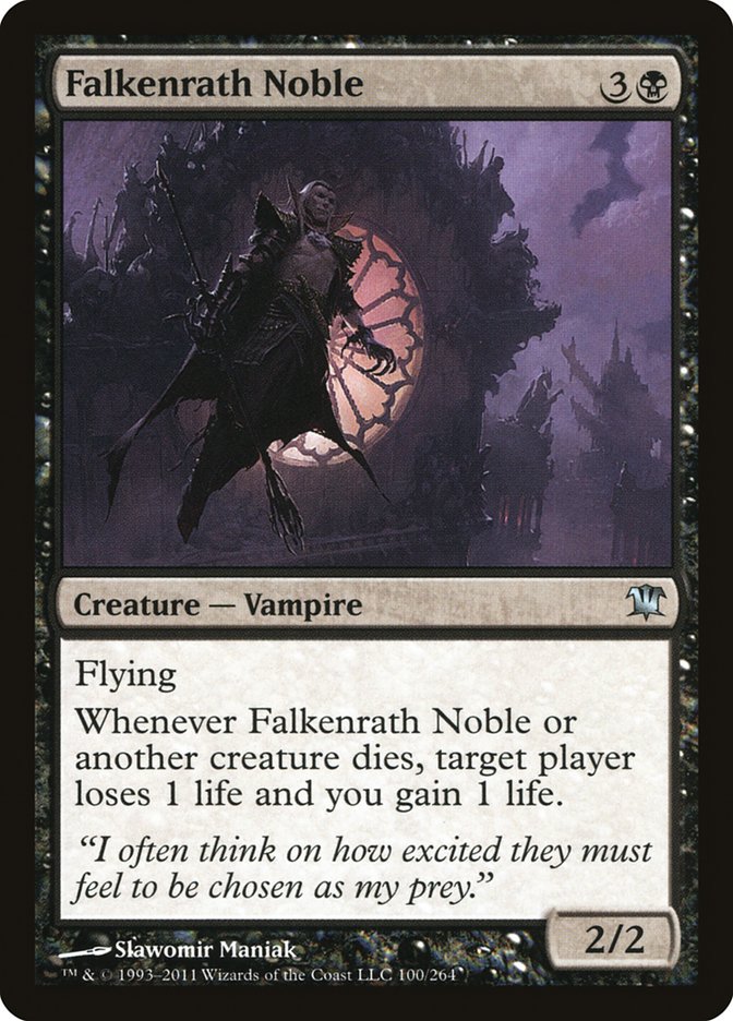 Falkenrath Noble [Innistrad] | Dragon's Lair Comics and Fantasy Houston TX