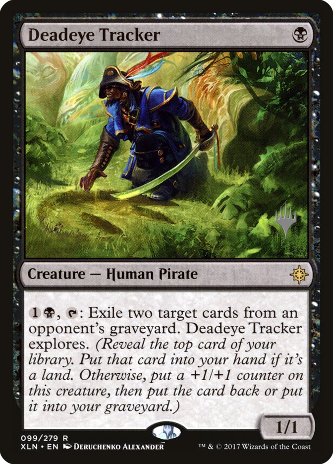 Deadeye Tracker (Promo Pack) [Ixalan Promos] | Dragon's Lair Comics and Fantasy Houston TX