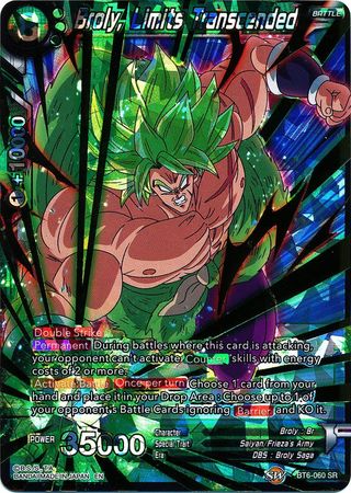 Broly, Limits Transcended (BT6-060) [Destroyer Kings] | Dragon's Lair Comics and Fantasy Houston TX