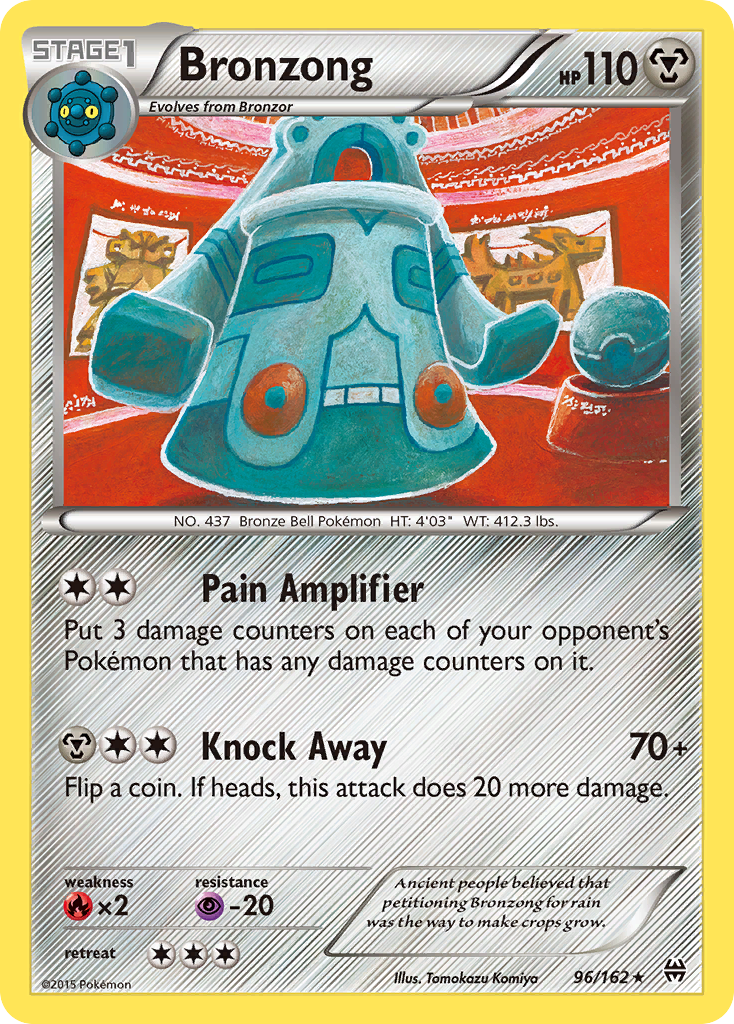 Bronzong (96/162) [XY: BREAKthrough] | Dragon's Lair Comics and Fantasy Houston TX