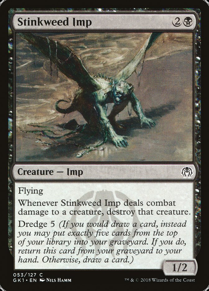 Stinkweed Imp [Guilds of Ravnica Guild Kit] | Dragon's Lair Comics and Fantasy Houston TX