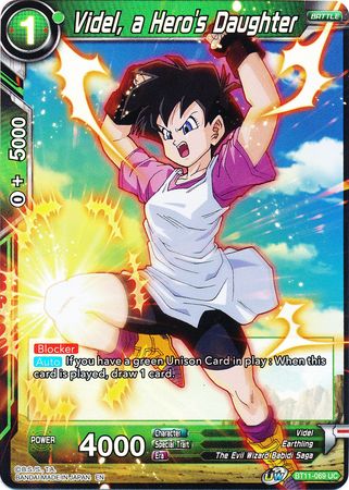 Videl, a Hero's Daughter (BT11-069) [Vermilion Bloodline 2nd Edition] | Dragon's Lair Comics and Fantasy Houston TX