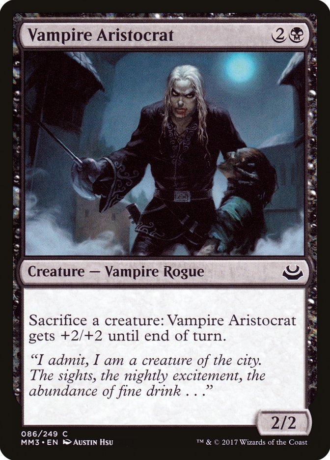 Vampire Aristocrat [Modern Masters 2017] | Dragon's Lair Comics and Fantasy Houston TX