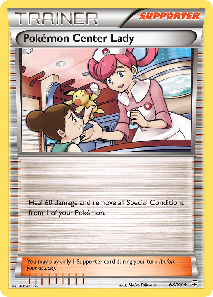 Pokemon Center Lady (68/83) [XY: Generations] | Dragon's Lair Comics and Fantasy Houston TX