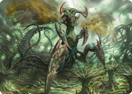 Zopandrel, Hunger Dominus Art Card [Phyrexia: All Will Be One Art Series] | Dragon's Lair Comics and Fantasy Houston TX