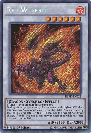 Red Wyvern [HSRD-EN022] Secret Rare | Dragon's Lair Comics and Fantasy Houston TX