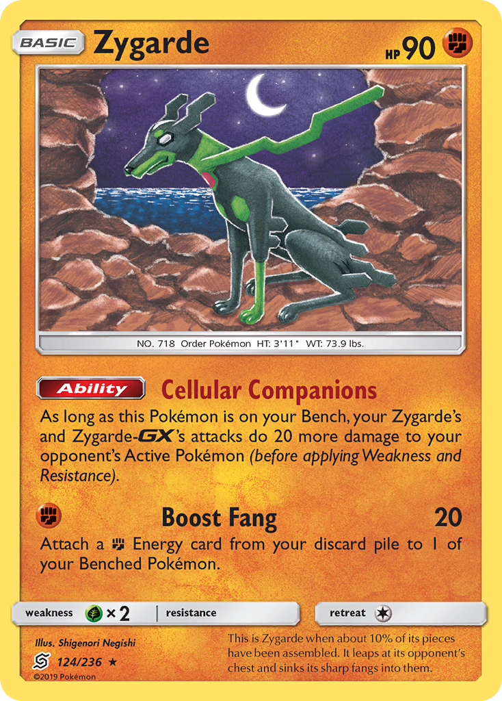 Zygarde (124/236) [Sun & Moon: Unified Minds] | Dragon's Lair Comics and Fantasy Houston TX