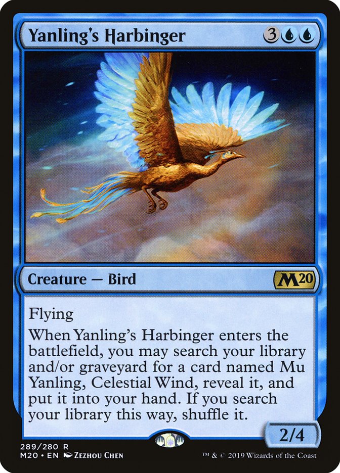 Yanling's Harbinger [Core Set 2020] | Dragon's Lair Comics and Fantasy Houston TX