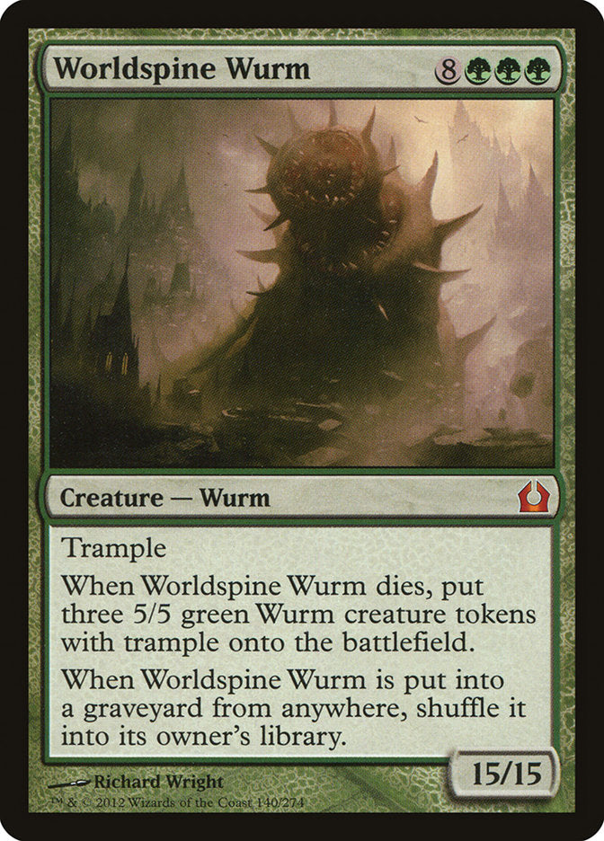 Worldspine Wurm [Return to Ravnica] | Dragon's Lair Comics and Fantasy Houston TX