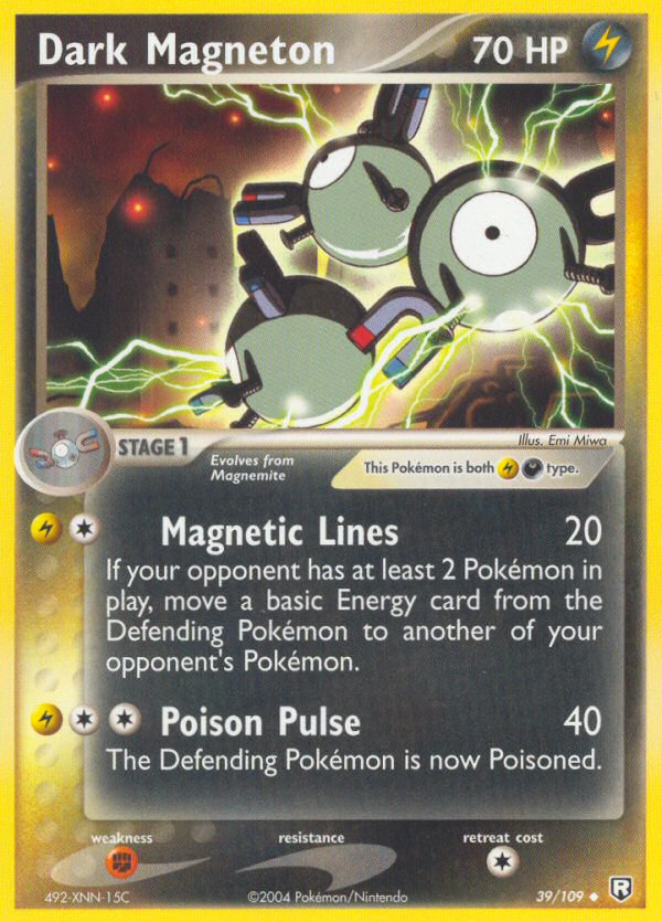 Dark Magneton (39/109) [EX: Team Rocket Returns] | Dragon's Lair Comics and Fantasy Houston TX