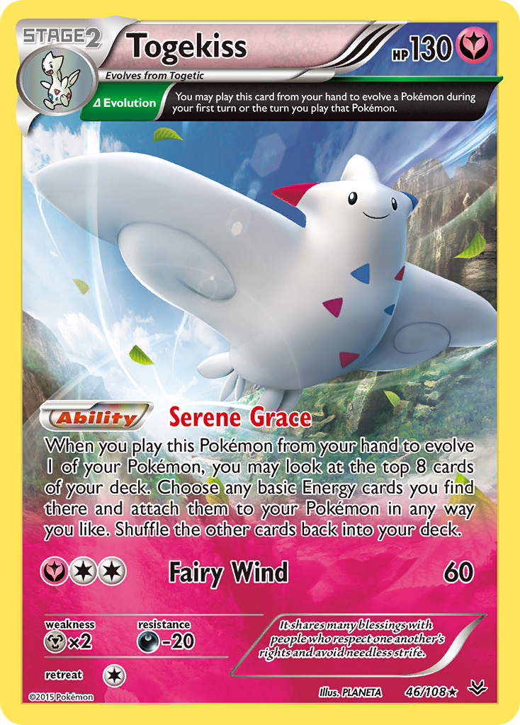 Togekiss (46/108) [XY: Roaring Skies] | Dragon's Lair Comics and Fantasy Houston TX