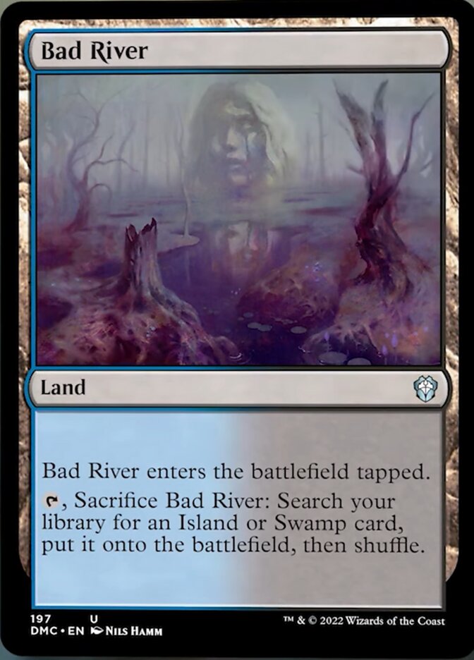 Bad River [Dominaria United Commander] | Dragon's Lair Comics and Fantasy Houston TX