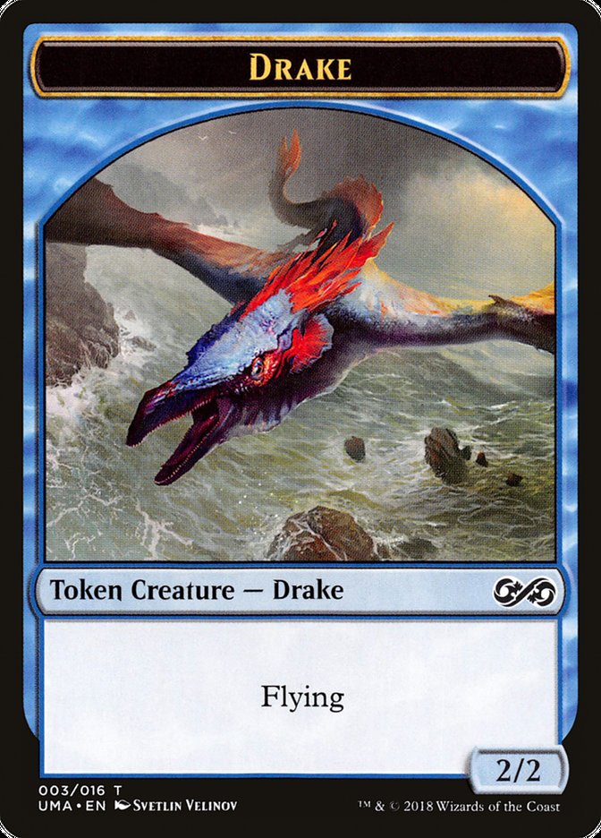 Drake Token [Ultimate Masters Tokens] | Dragon's Lair Comics and Fantasy Houston TX