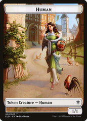 Human // Human Double-Sided Token [Pioneer Challenger Decks 2022] | Dragon's Lair Comics and Fantasy Houston TX