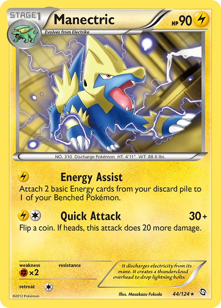 Manectric (44/124) [Black & White: Dragons Exalted] | Dragon's Lair Comics and Fantasy Houston TX