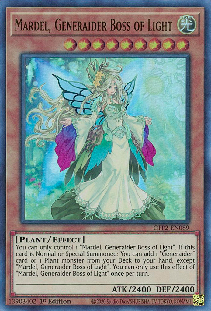 Mardel, Generaider Boss of Light [GFP2-EN089] Ultra Rare | Dragon's Lair Comics and Fantasy Houston TX