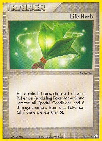 Life Herb (93/112) [EX: FireRed & LeafGreen] | Dragon's Lair Comics and Fantasy Houston TX